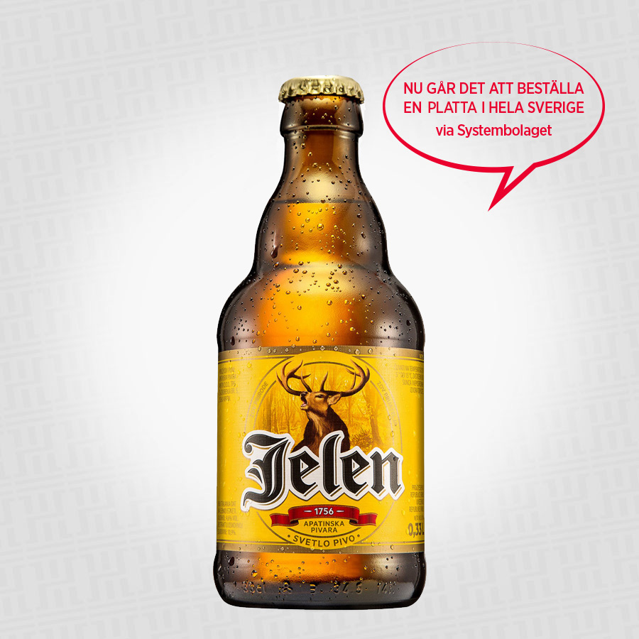 Jelen Beer 0.33